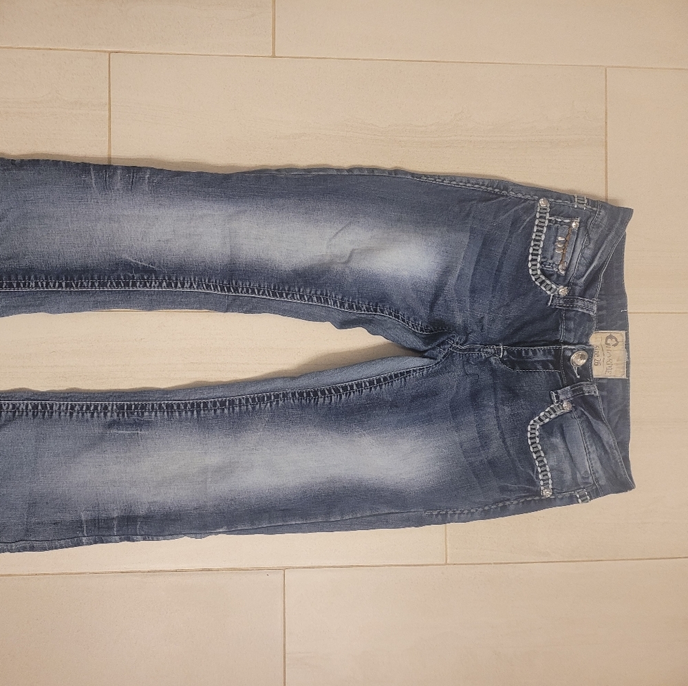 Girls bootcut jeans